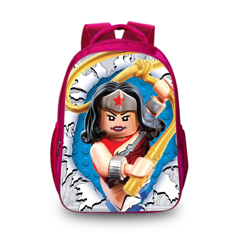 16LEGO Backpack School Bag Red