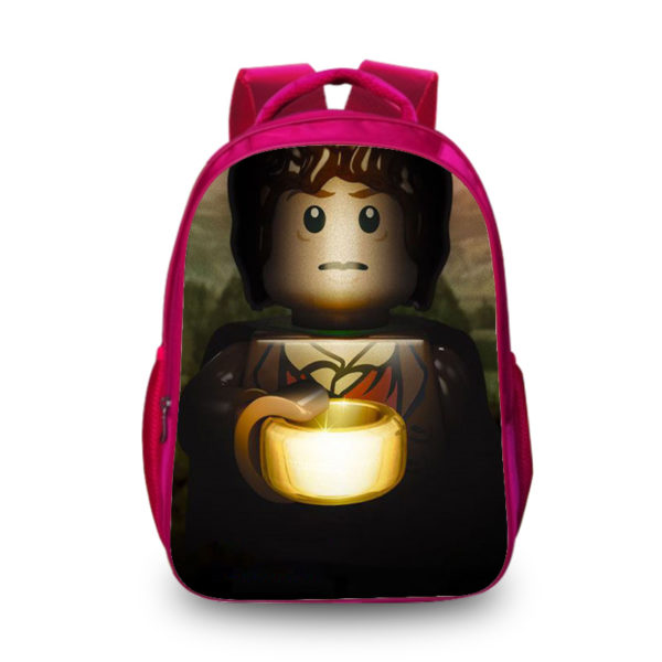 16LEGO Backpack School Bag Red