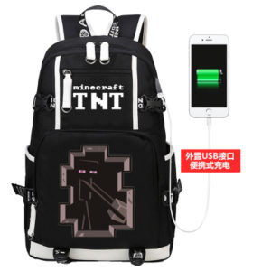 MineCraft Backpack School Bag