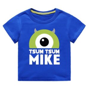 Tsum Tsum Mike Short Sleeve T-Shirts for Children