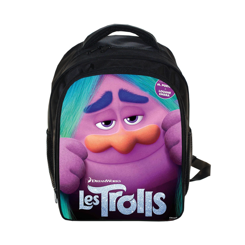 13 Inch Trolls Backpack School Bag - Image 2