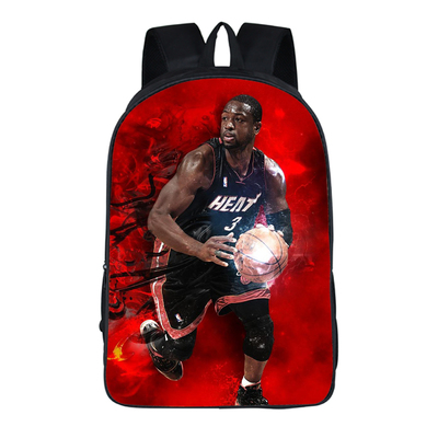 16‘’Dwyane Wade Backpack School Bag - Image 6