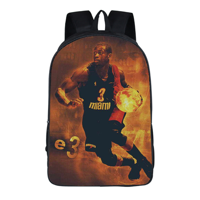 16‘’Dwyane Wade Backpack School Bag - Image 7