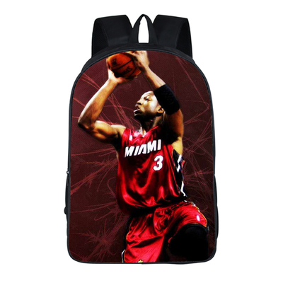 16‘’Dwyane Wade Backpack School Bag - Image 8