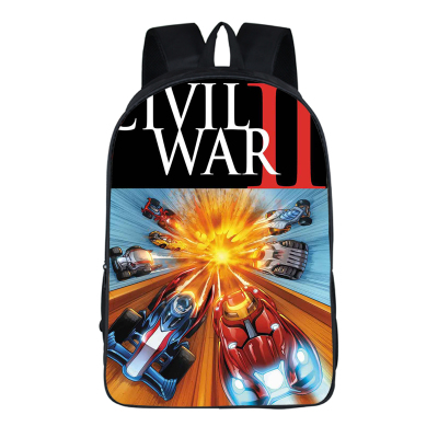 16‘’Hot Wheels Backpack School Bag - Image 5