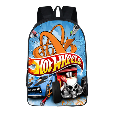 16‘’Hot Wheels Backpack School Bag - Image 2