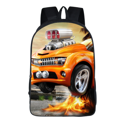 16‘’Hot Wheels Backpack School Bag - Image 3