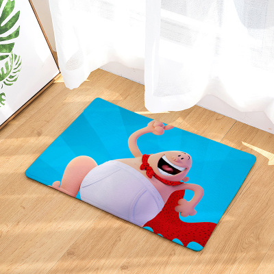 Captain Underpants Ultra Soft Indoor Modern Area Rugs Fluffy Living Room Carpets Suitable for Children Bedroom - Image 5