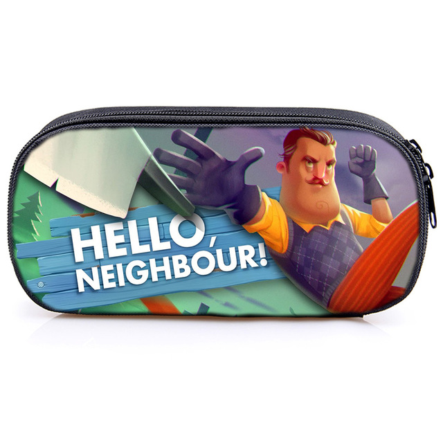 Hello Neighbor! Pen Case Student’s Large Capacity Pencil Bag - Image 10