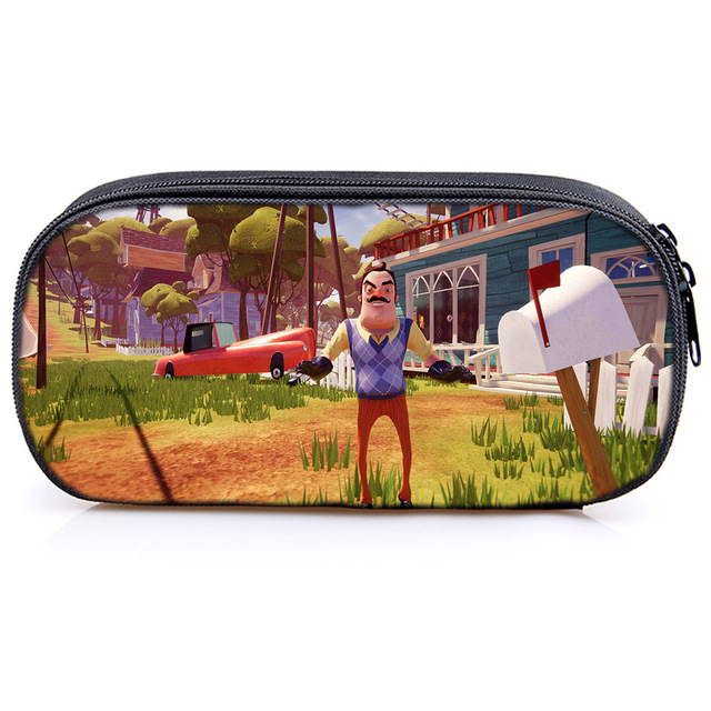 Hello Neighbor! Pen Case Student’s Large Capacity Pencil Bag - Image 11