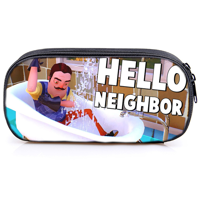 Hello Neighbor! Pen Case Student’s Large Capacity Pencil Bag - Image 12