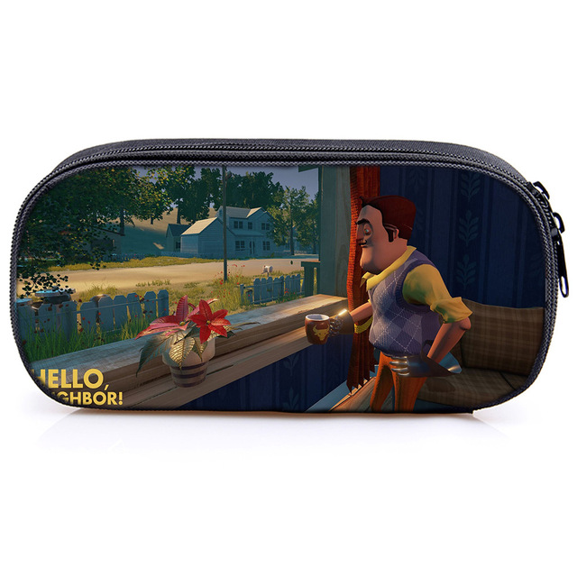 Hello Neighbor! Pen Case Student’s Large Capacity Pencil Bag - Image 13