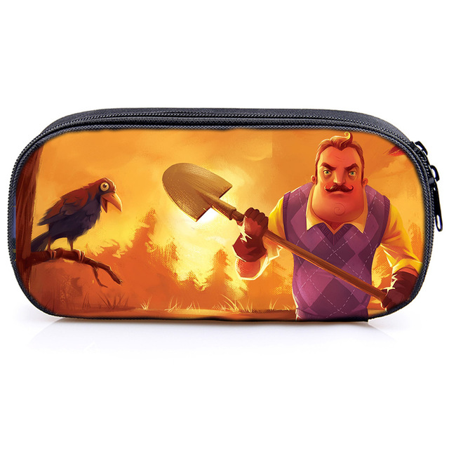 Hello Neighbor! Pen Case Student’s Large Capacity Pencil Bag - Image 15