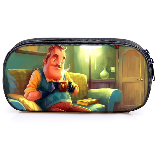 Hello Neighbor! Pen Case Student’s Large Capacity Pencil Bag - Image 17