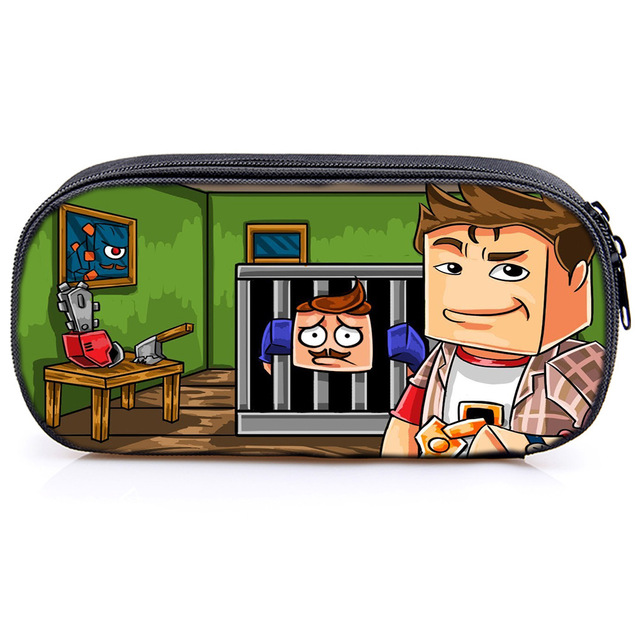 Hello Neighbor! Pen Case Student’s Large Capacity Pencil Bag - Image 20