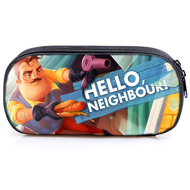 Hello Neighbor! Pen Case Student’s Large Capacity Pencil Bag - Image 23