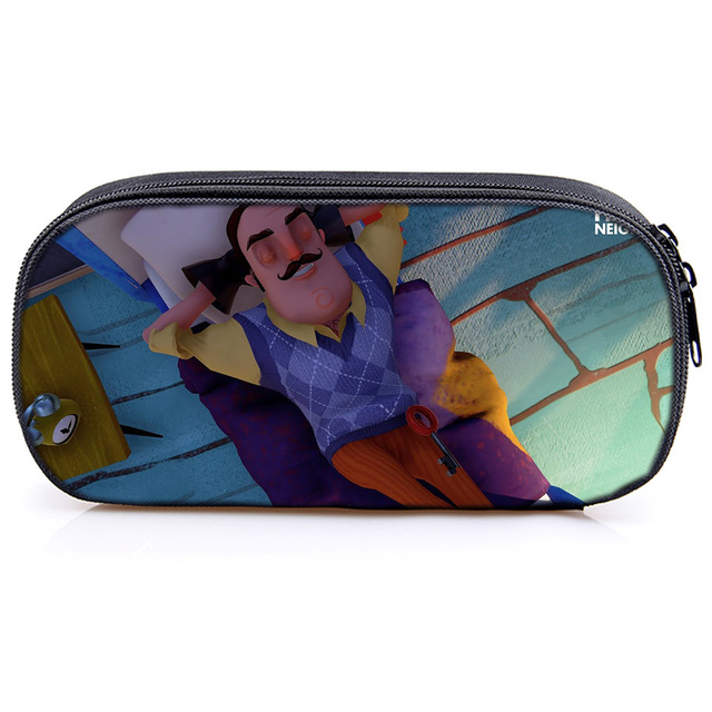 Hello Neighbor! Pen Case Student’s Large Capacity Pencil Bag - Image 24