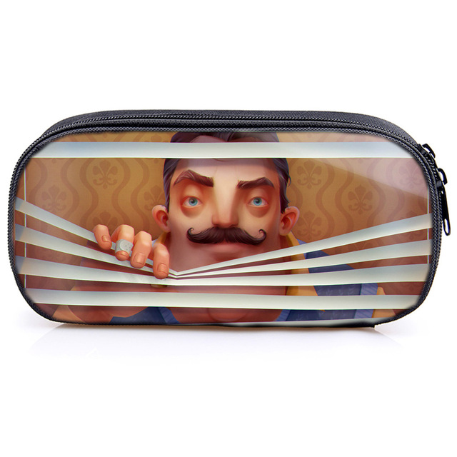 Hello Neighbor! Pen Case Student’s Large Capacity Pencil Bag - Image 26