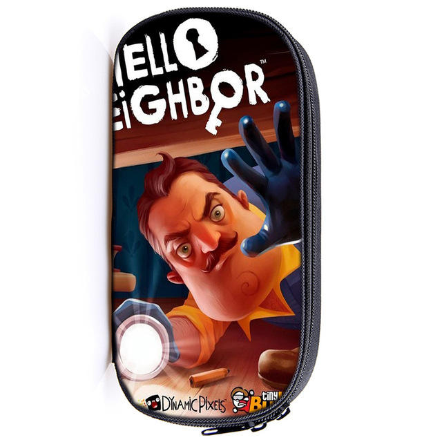 Hello Neighbor! Pen Case Student’s Large Capacity Pencil Bag - Image 27