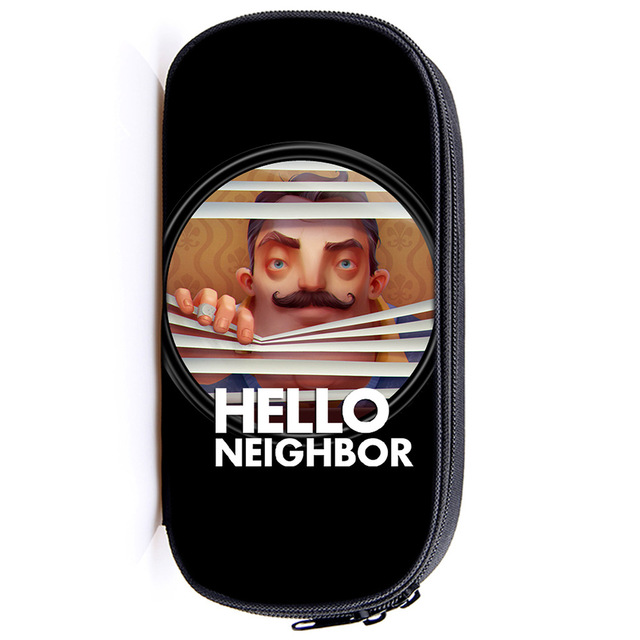 Hello Neighbor! Pen Case Student’s Large Capacity Pencil Bag - Image 28