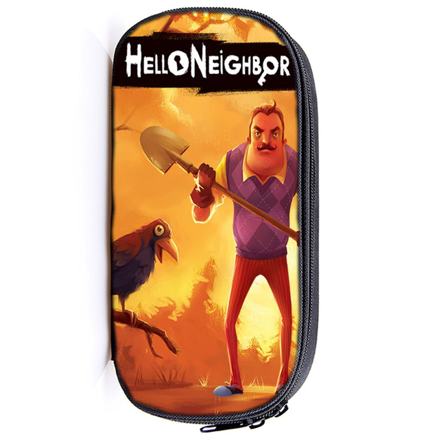 Hello Neighbor! Pen Case Student’s Large Capacity Pencil Bag - Image 29