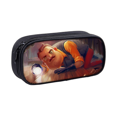 Hello Neighbor! Pen Case Student’s Large Capacity Pencil Bag - Image 4