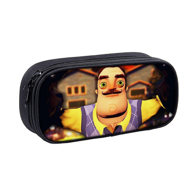 Hello Neighbor! Pen Case Student’s Large Capacity Pencil Bag - Image 6