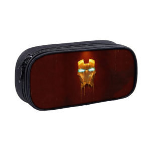 Iron Man Pen Case Student’s Large Capacity Pencil Bag