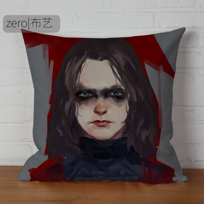 The Winter Soldier Premium Hollow cotton Pillow - Image 9