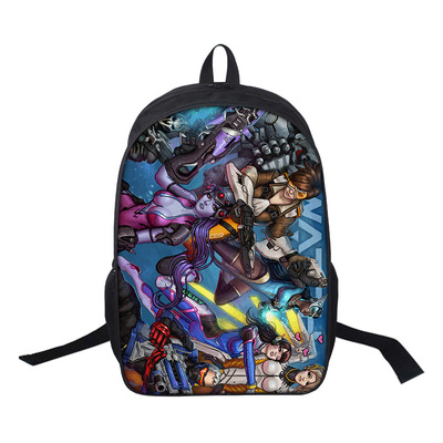 16″Overwatch Backpack School Bag - Image 16