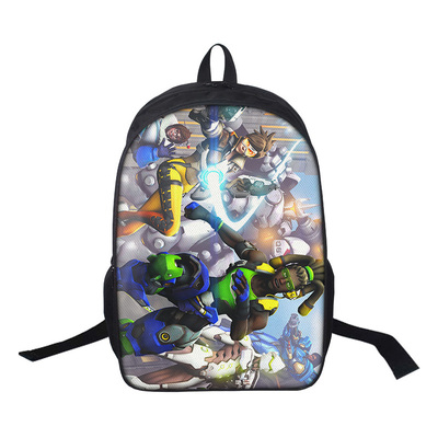 16″Overwatch Backpack School Bag - Image 18