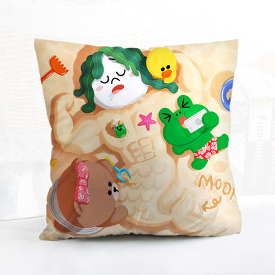 BROWN BEAR Premium Hollow cotton Pillow - Image 2