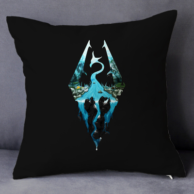 Classics Game LOGO Premium Hollow Cotton Pillow - Image 2