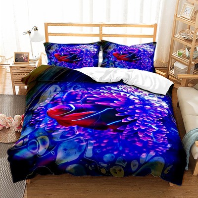 Finding Nemo Comfortable Bedding Three-Piece Soft and Breathable Duvet Cover - Image 15