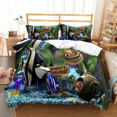 Finding Nemo Comfortable Bedding Three-Piece Soft and Breathable Duvet Cover - Image 18