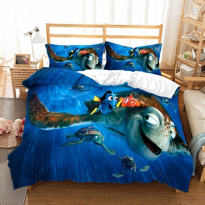 Finding Nemo Comfortable Bedding Three-Piece Soft and Breathable Duvet Cover - Image 21