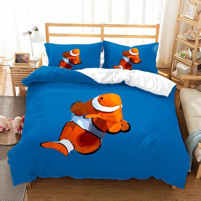 Finding Nemo Comfortable Bedding Three-Piece Soft and Breathable Duvet Cover - Image 23