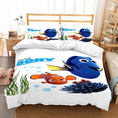 Finding Nemo Comfortable Bedding Three-Piece Soft and Breathable Duvet Cover - Image 24