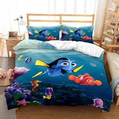 Finding Nemo Comfortable Bedding Three-Piece Soft and Breathable Duvet Cover - Image 6