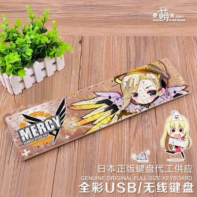 Overwatch Ultra-Slim Compact USB Wired Wireless Keyboard for Mac and PC - Image 10