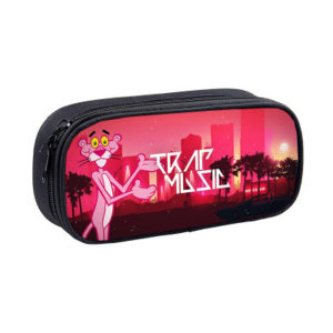 Pink Panther Pen Case Student’s Large Capacity Pencil Bag