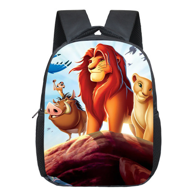 12 Inch The Lion King Children's Backpack Kids School Cute Daily Bag Kindergarten Bags Girls Boys Waterproof Ruckpack - Image 2