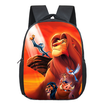 12 Inch The Lion King Children's Backpack Kids School Cute Daily Bag Kindergarten Bags Girls Boys Waterproof Ruckpack - Image 3