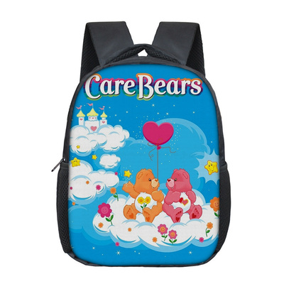 12 Inch Care Bears Children's Backpack Kids School Cute Daily Bag Kindergarten Bags Girls Boys Waterproof Ruckpack - Image 5