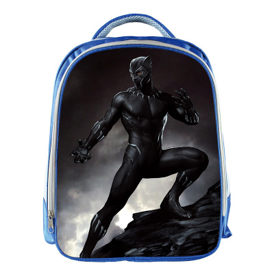 Black Panther Backpack School Bag Blue - Image 6