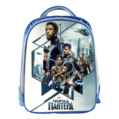 Black Panther Backpack School Bag Blue - Image 10