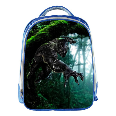 Black Panther Backpack School Bag Blue - Image 12