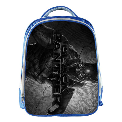 Black Panther Backpack School Bag Blue - Image 2