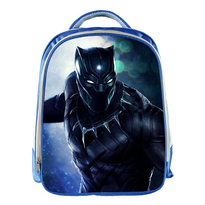 Black Panther Backpack School Bag Blue - Image 4