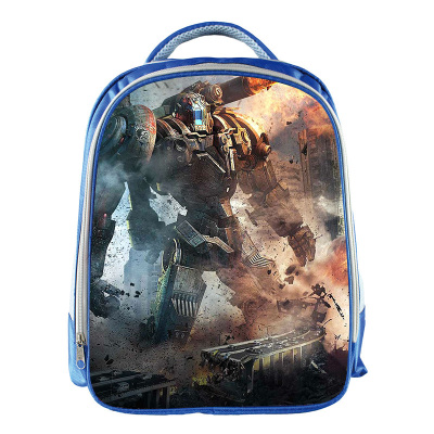 Pacific Rim Uprising Backpack School Bag Blue - Image 4